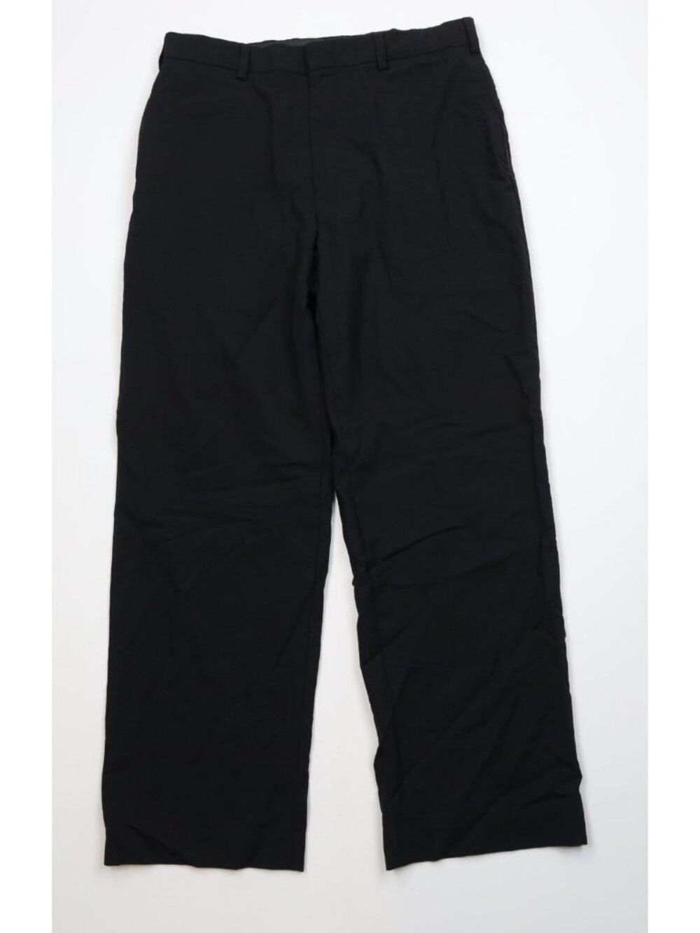 Vintage 90s Streetwear Mens 34x32 Stretch Wool Knit Flared Wide Leg Chino Pants